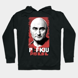 phil collins // vektor art design v6 Hoodie